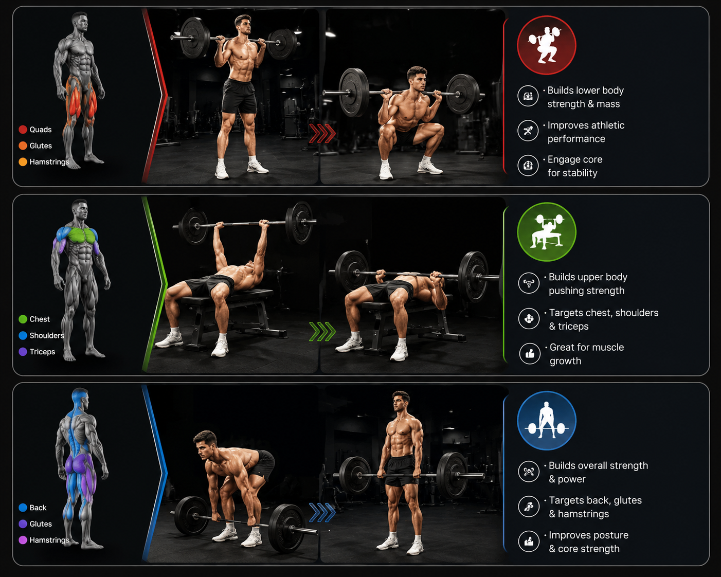 Workout Combination Exercises